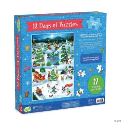 12 Days Of Puzzles -Children Toy Store 12 days of puzzlespz39 a05