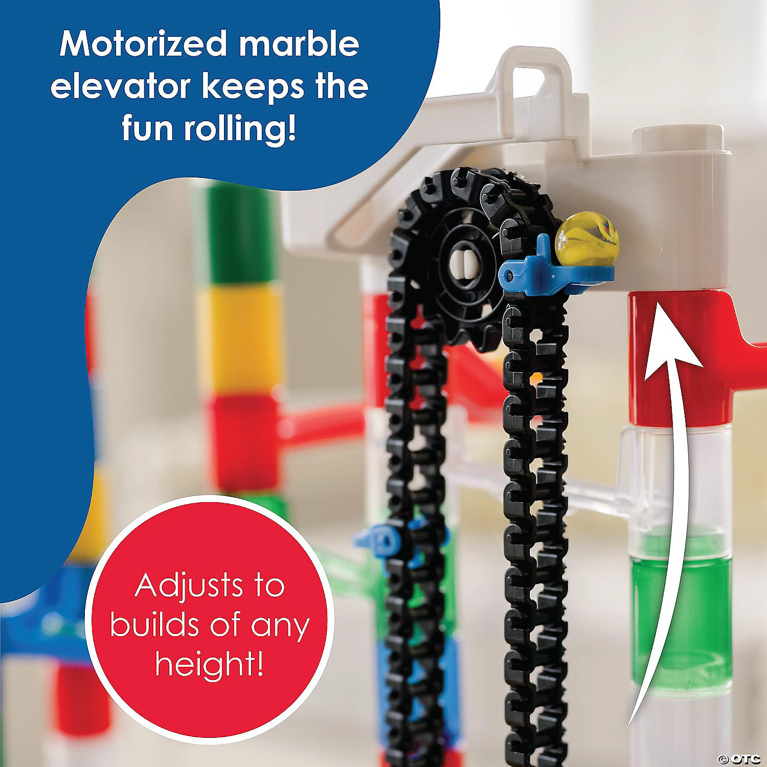 400 Piece Colossal Elevator Marble Run 4 400 Piece Colossal Elevator Marble Run - Image 4