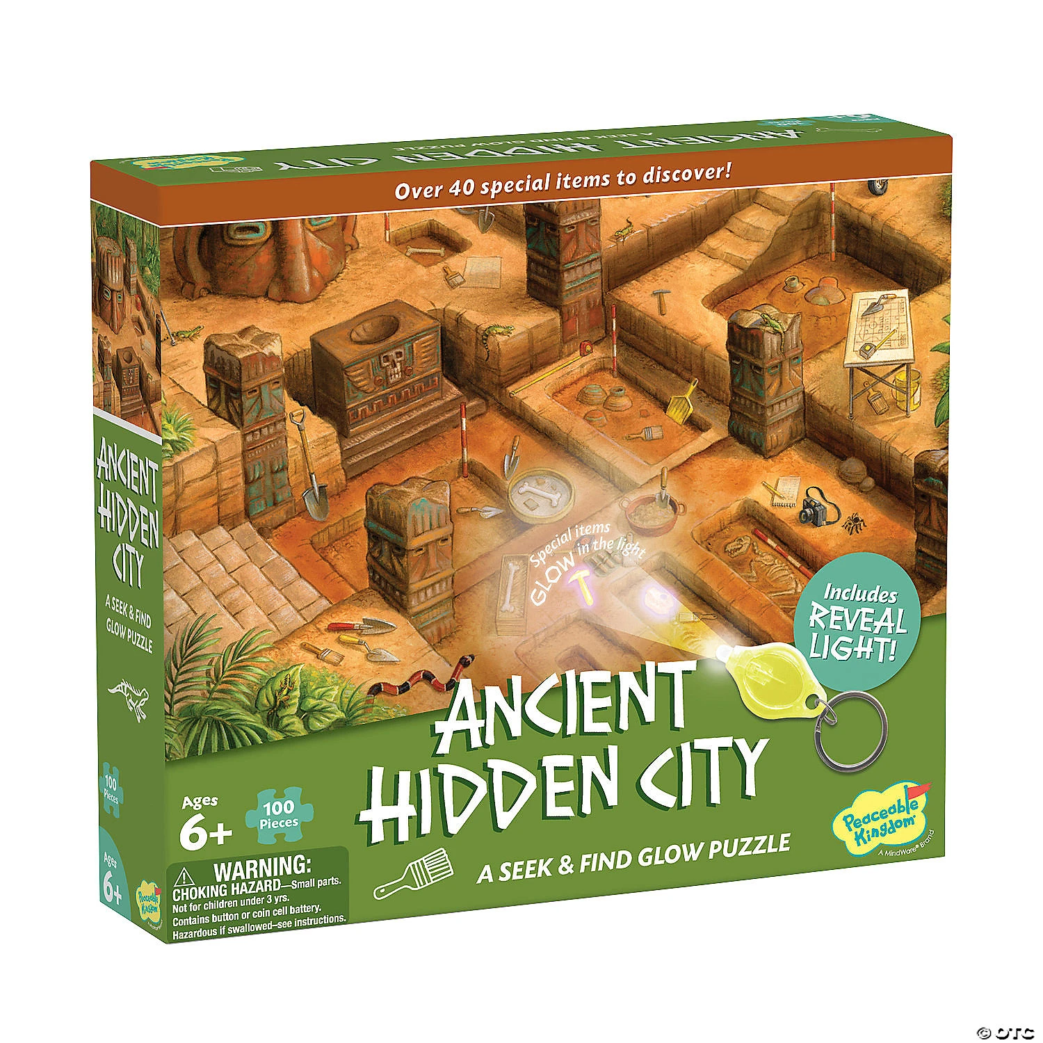 Ancient City Seek & Find Glow Puzzle 1 Ancient City Seek & Find Glow Puzzle