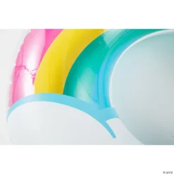 BigMouth: Rainbow Ring Pool Float -Children Toy Store bigmouth rainbow ring pool float14221178 a05