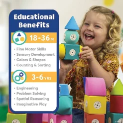 Blockaroo Set Of 3 Ultimate Gift Set -Children Toy Store blockaroo set of 3 ultimate gift set14109276 a05