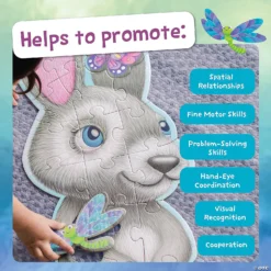 Bunny Floor Puzzle 7 Bunny Floor Puzzle -Children Toy Store bunny floor puzzlepz28 a02