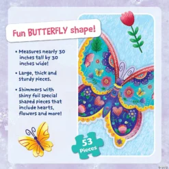 Butterfly Floor Puzzle -Children Toy Store butterfly floor puzzlepz42 a03