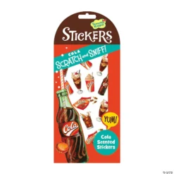 Cola Scratch & Sniff Stickers: Pack Of 12