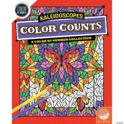 Color By Number Color Counts: Kaleidoscope