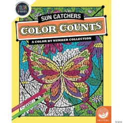 Color By Number Color Counts: Suncatchers