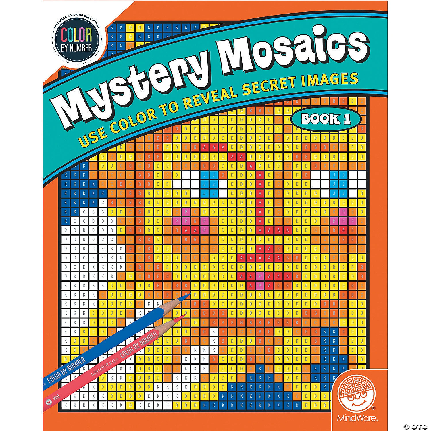Color By Number Mystery Mosaics: Book 1 1 Color By Number Mystery Mosaics: Book 1