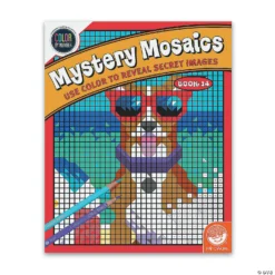 Color By Number Mystery Mosaics: Book 14