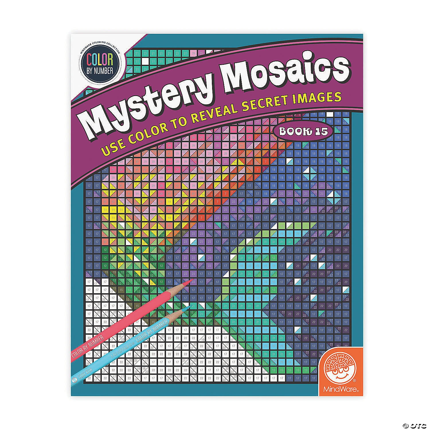 Color By Number Mystery Mosaics: Book 15 1 Color By Number Mystery Mosaics: Book 15