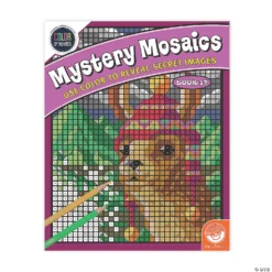 Color By Number Mystery Mosaics: Book 17