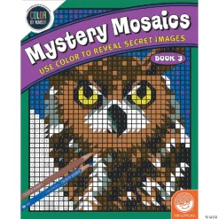 Color By Number Mystery Mosaics: Book 3