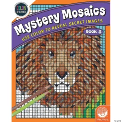 Color By Number Mystery Mosaics: Book 8