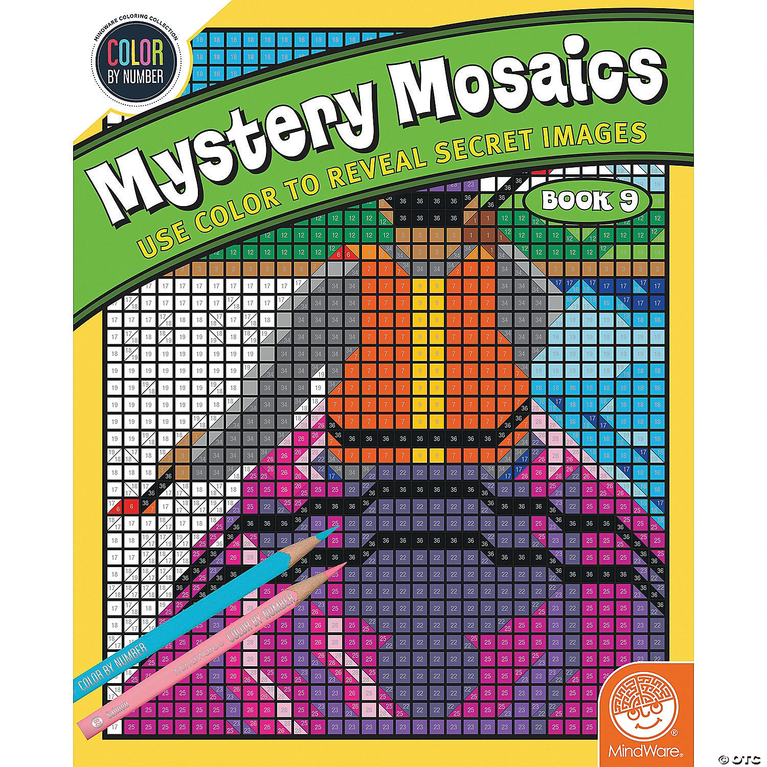 Color By Number Mystery Mosaics: Book 9 1 Color By Number Mystery Mosaics: Book 9