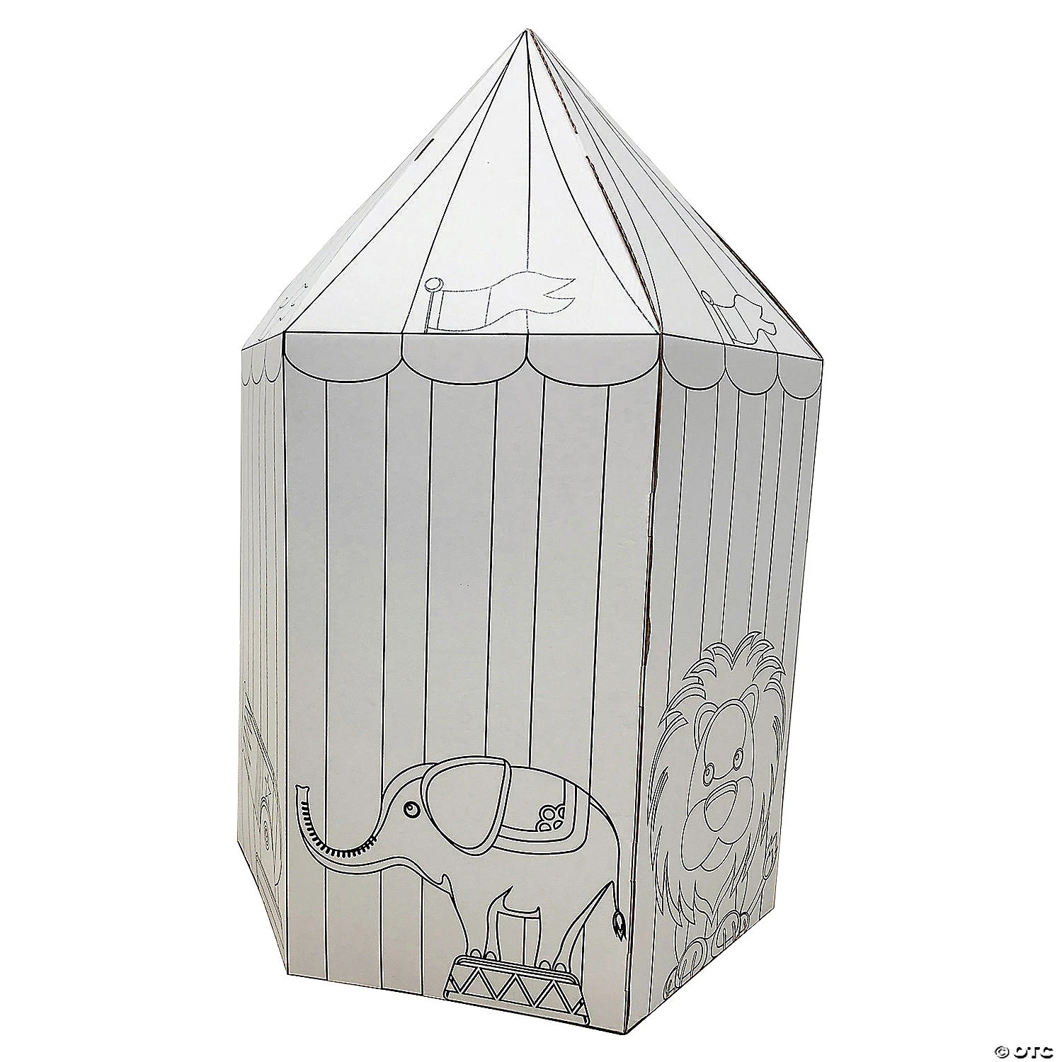 Color Your Own Circus Tent And Playhouse 4 Color Your Own Circus Tent And Playhouse - Image 4