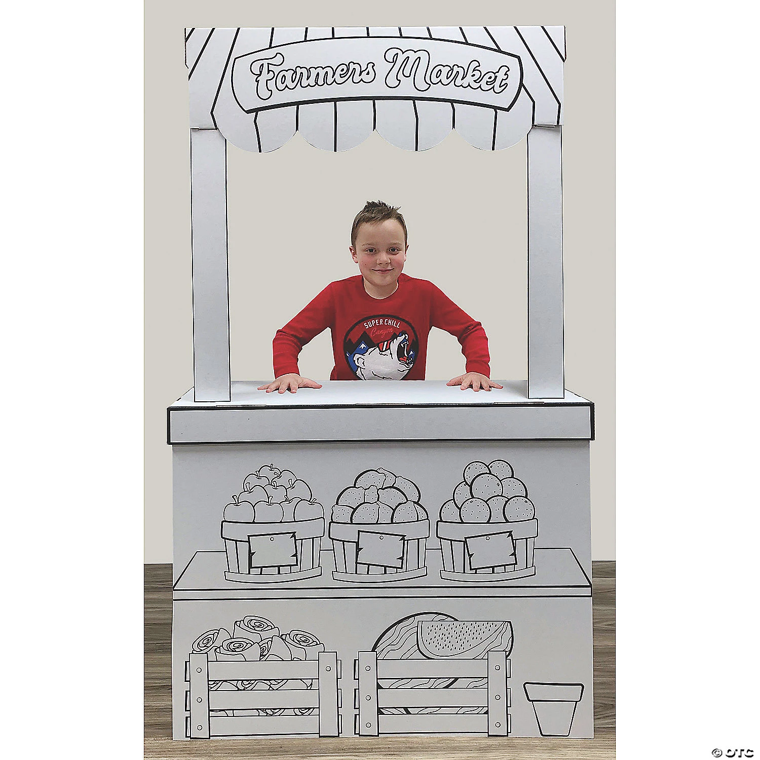 Color Your Own Farmers Market Stand And Playhouse 3 Color Your Own Farmers Market Stand And Playhouse - Image 3