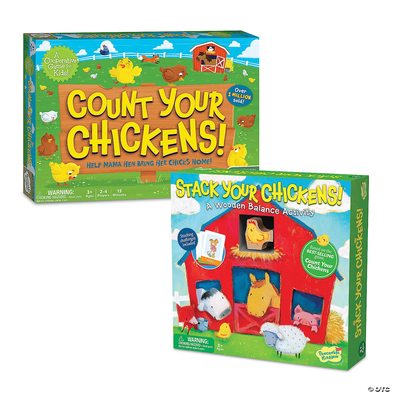 Count Your Chickens Game And Stacker Set With FREE Gift 1 Count Your Chickens Game And Stacker Set With FREE Gift