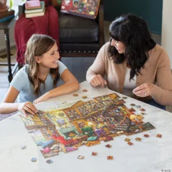 Cozy Library Pass-Along Puzzle 8 Cozy Library Pass-Along Puzzle -Children Toy Store cozy library pass along puzzle14125374 a02