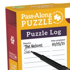 Cozy Library Pass-Along Puzzle 10 Cozy Library Pass-Along Puzzle -Children Toy Store cozy library pass along puzzle14125374 a04