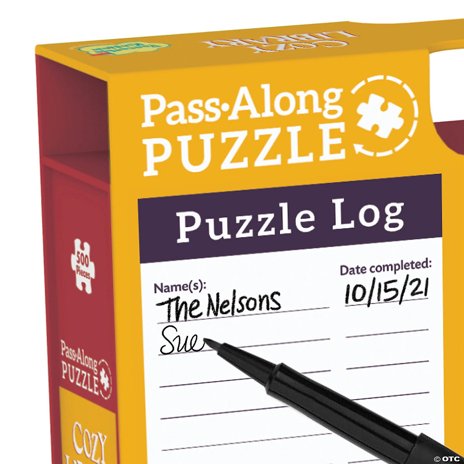 Cozy Library Pass-Along Puzzle 5 Cozy Library Pass-Along Puzzle - Image 5