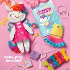 Craft-tastic Color Your Own Magical Unicorn Friend Craft Kit -Children Toy Store craft tastic color your own magical unicorn friend craft kit14109226 a02