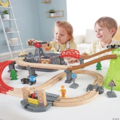 Deluxe Railway Builder Train Set