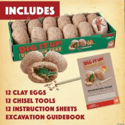 Dig It Up! Dinosaur Eggs With FREE Excavation Kit -Children Toy Store dig it up dinosaur eggs with free excavation kit13941060 a04