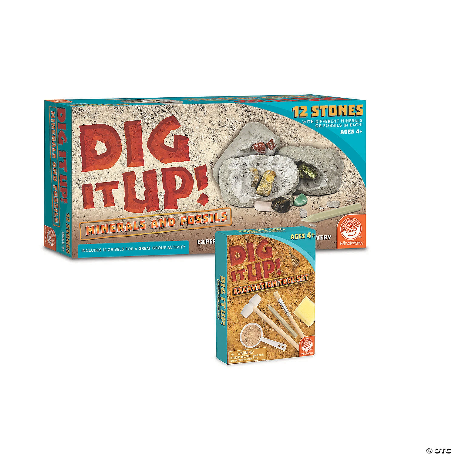 Dig It Up! Fossils & Minerals Plus FREE Excavation Kit 1 Dig It Up! Fossils & Minerals Plus FREE Excavation Kit