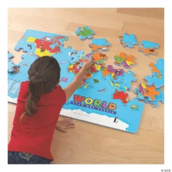 Educational Insights: World Foam® Map Jigsaw Puzzle