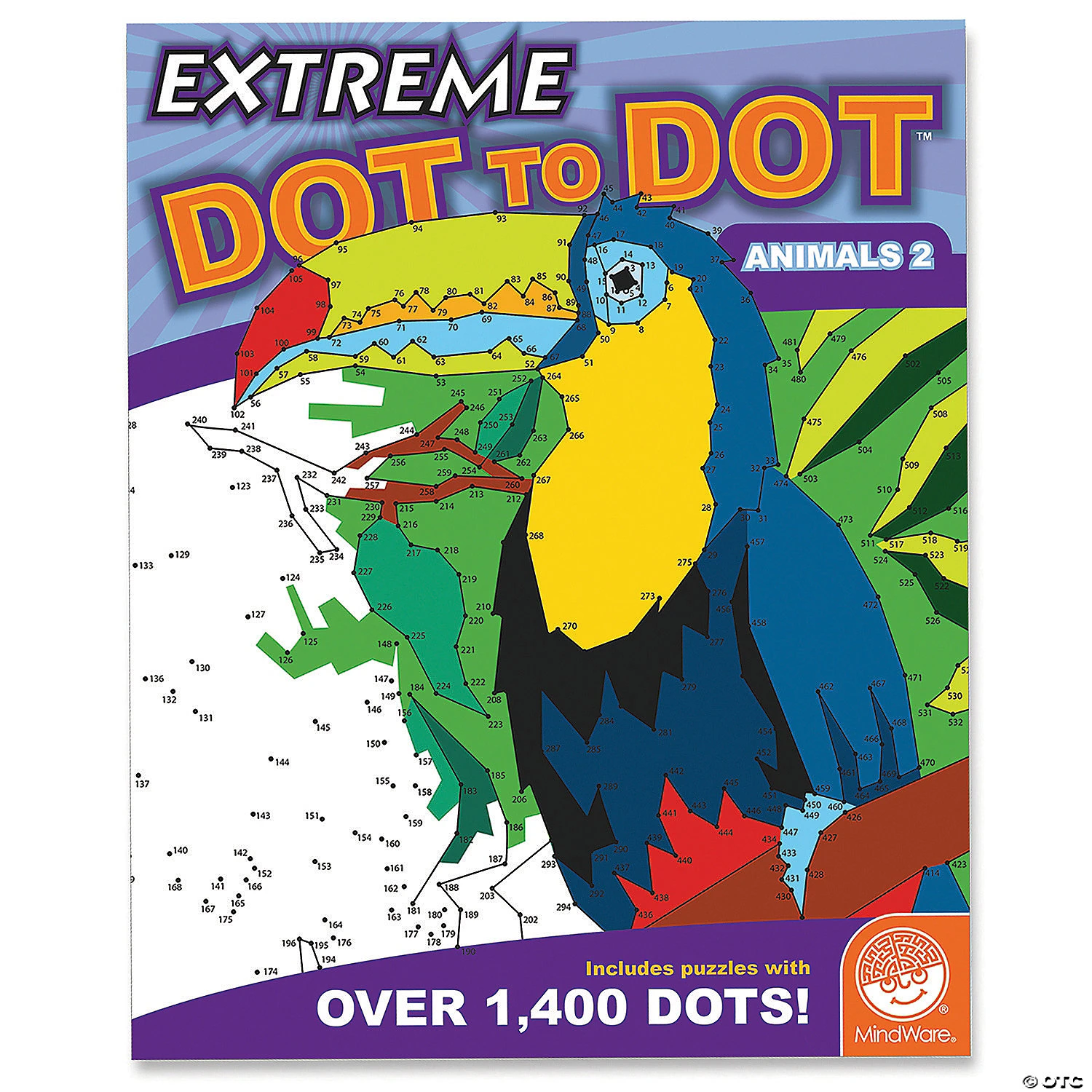 Extreme Dot To Dot: Animals 2 1 Extreme Dot To Dot: Animals 2