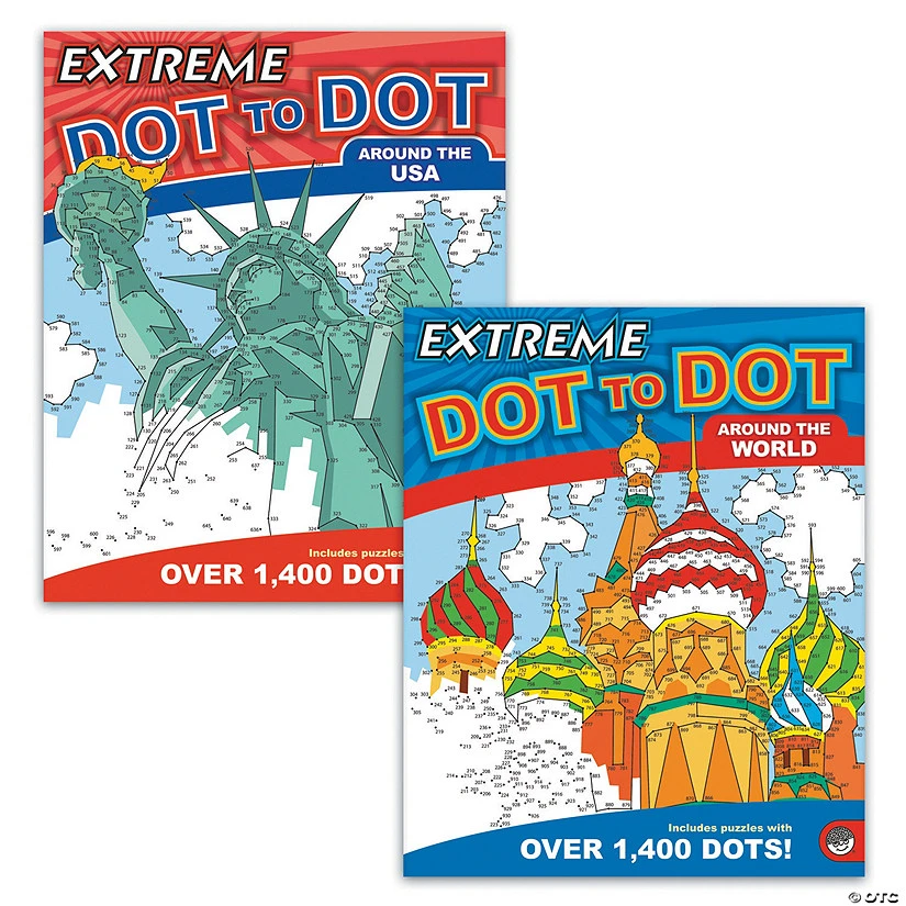 Extreme Dot To Dot: Destinations Set Of 2 1 Extreme Dot To Dot: Destinations Set Of 2