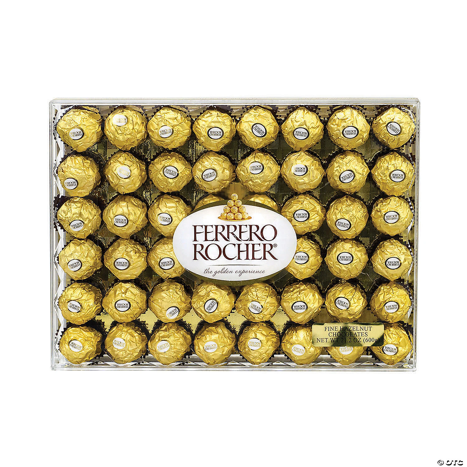 FERRERO ROCHER Hazelnut Chocolate Diamond Gift Box, 48 Pieces 1 FERRERO ROCHER Hazelnut Chocolate Diamond Gift Box, 48 Pieces