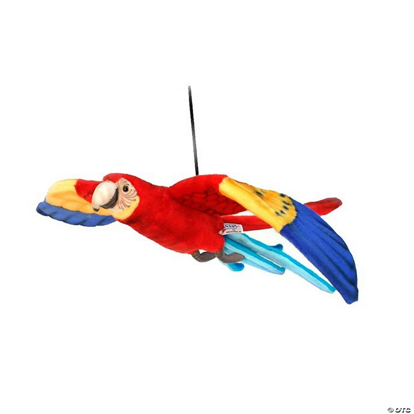 Flying Scarlet Macaw 30'' 1 Flying Scarlet Macaw 30''