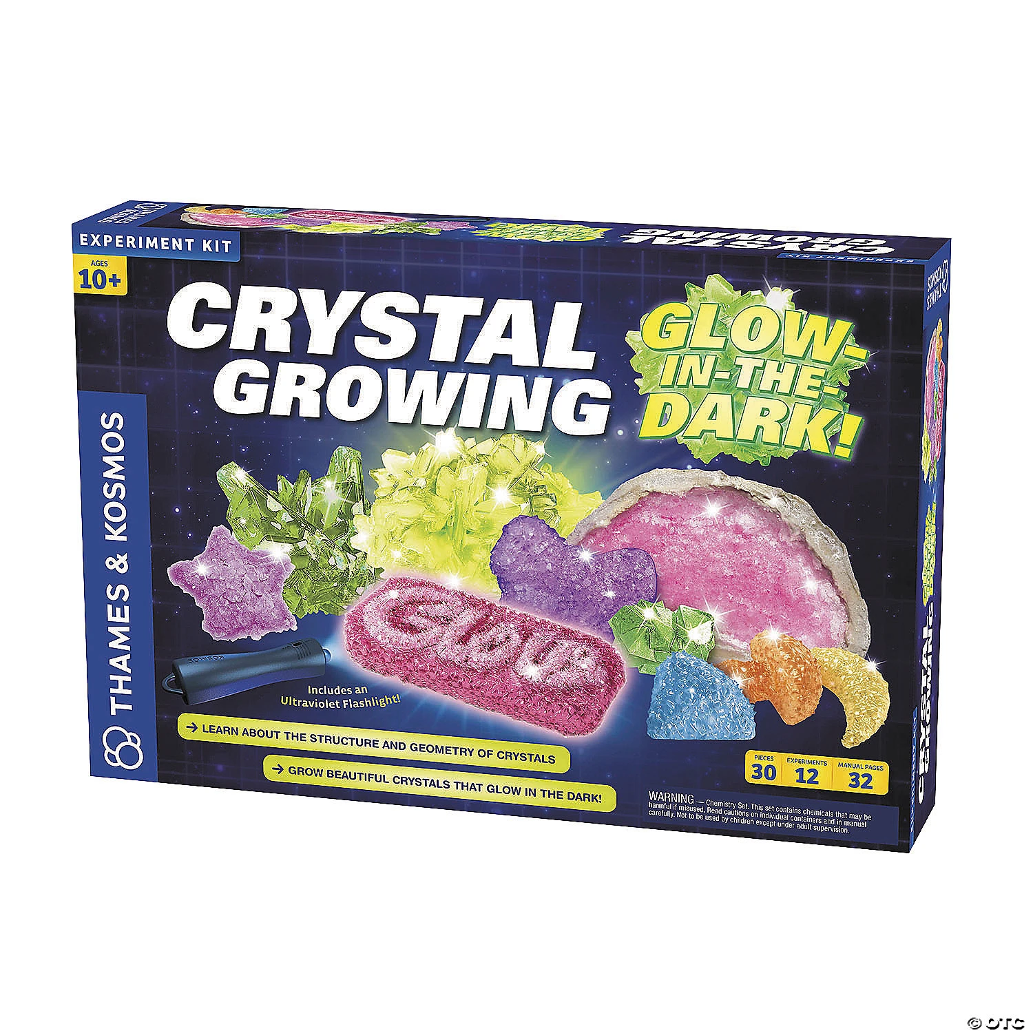 Glow In The Dark Crystal Growing Kit 1 Glow In The Dark Crystal Growing Kit