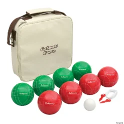 GoSports 100mm Regulation Bocce Set - Premium Official Size Set