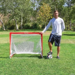 GoSports: 4ft Portable Pop Up Soccer Goals - Set Of 2 -Children Toy Store gosports 4ft portable pop up soccer goals set of 214097800 a02