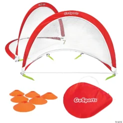 GoSports - Portable Pop Up Soccer Goals: Set Of 2