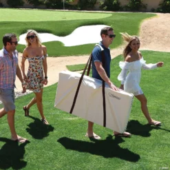 GoSports PRO Grade Canvas Cornhole Storage Case, Natural Canvas -Children Toy Store gosports pro grade canvas cornhole storage case natural canvas14097668 a03