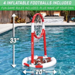 GoSports Splash Pass Floating Pool Football Game -Children Toy Store gosports splash pass floating pool football game14093326 a04