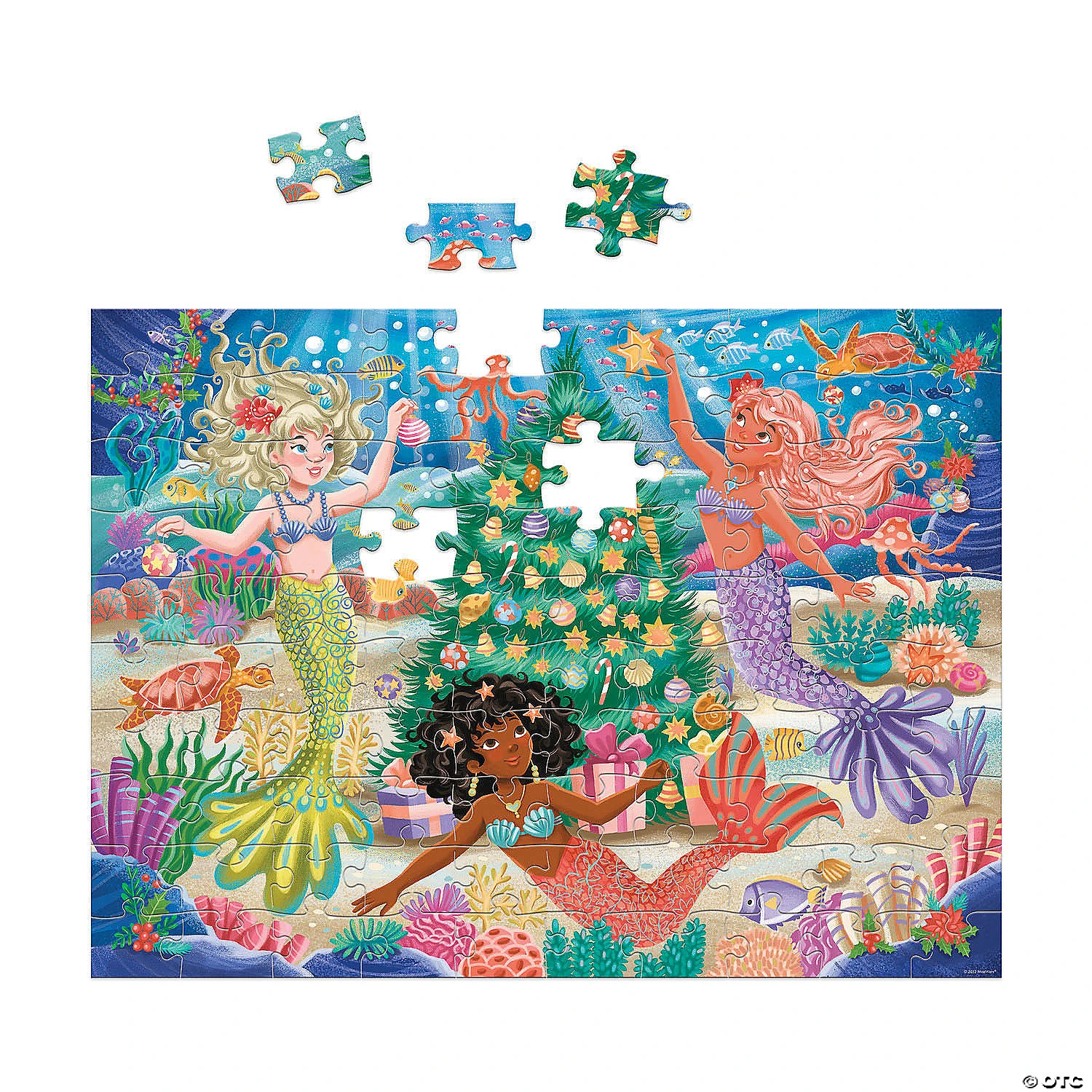 Holiday Mermaids Puzzle 2 Holiday Mermaids Puzzle - Image 2