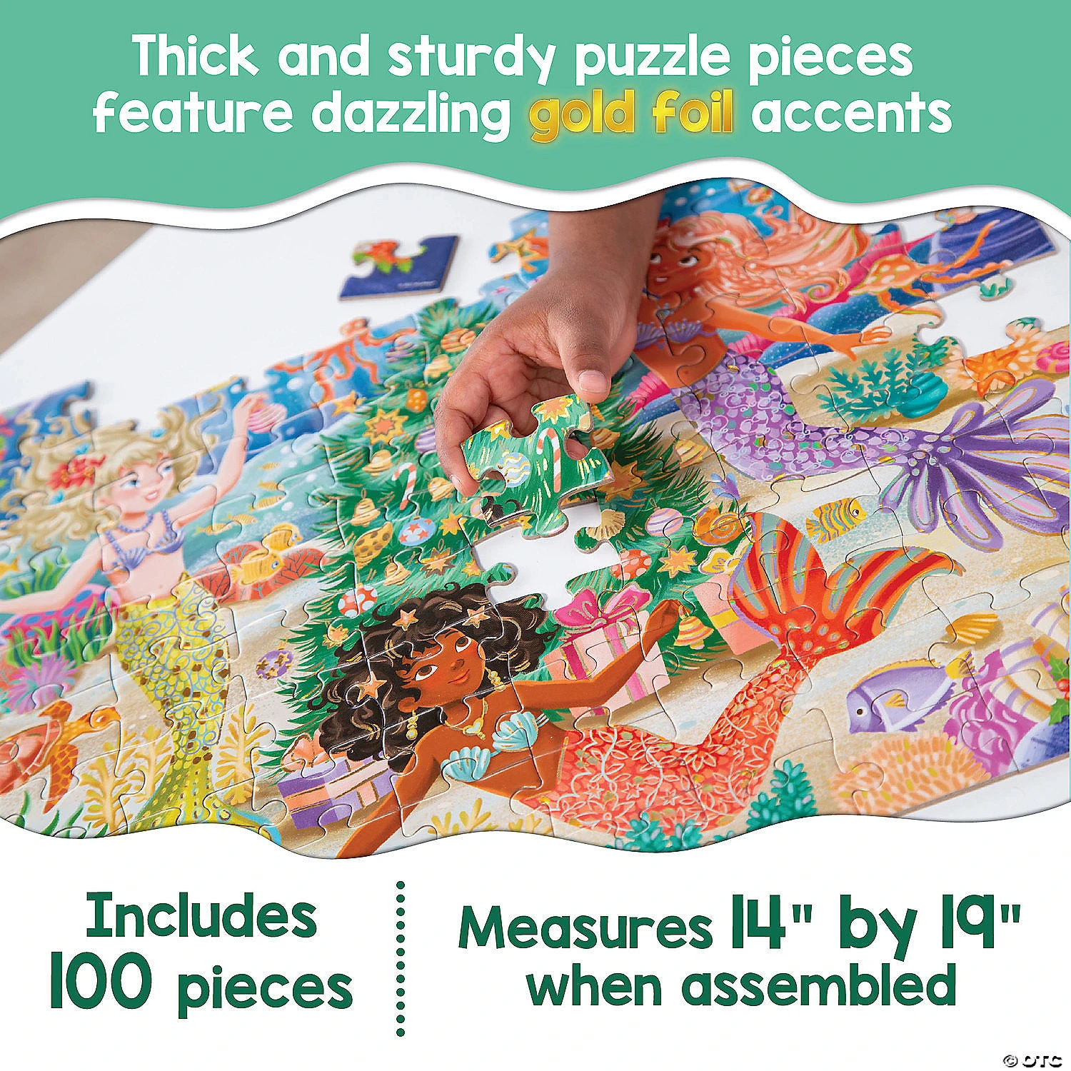 Holiday Mermaids Puzzle 4 Holiday Mermaids Puzzle - Image 4