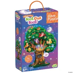 Hoot Owl Hoot! Floor Puzzle -Children Toy Store hoot owl hoot floor puzzlepz29 a02