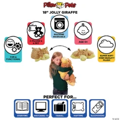 Jolly Giraffe Pillow Pet -Children Toy Store jolly giraffe pillow pet14166794 a03