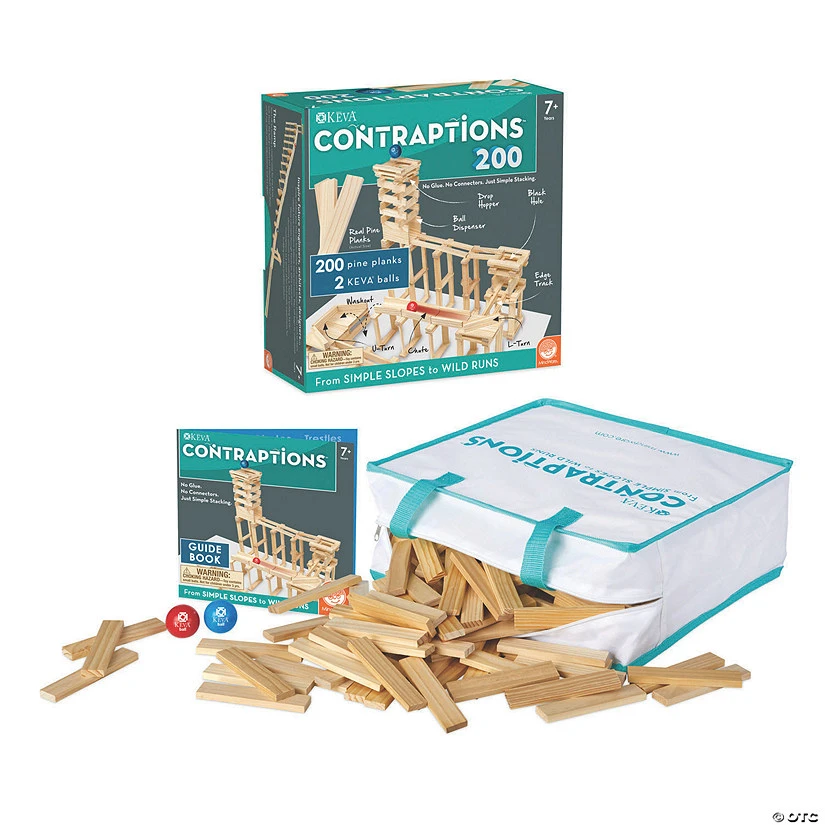 KEVA: Contraptions Set Of 2 With FREE Bonus Planks 1 KEVA: Contraptions Set Of 2 With FREE Bonus Planks