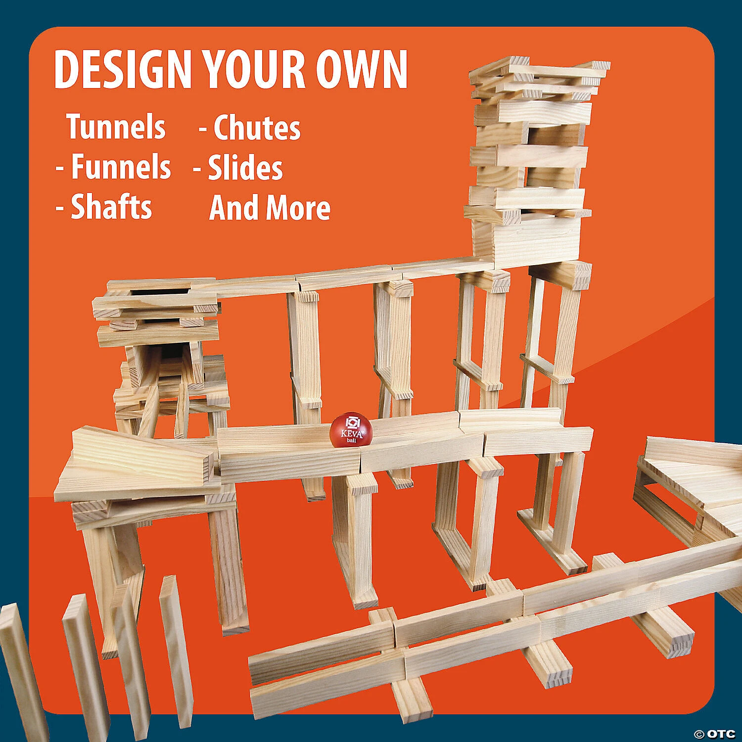 KEVA Maple 400 Plank Set 2 KEVA Maple 400 Plank Set - Image 2