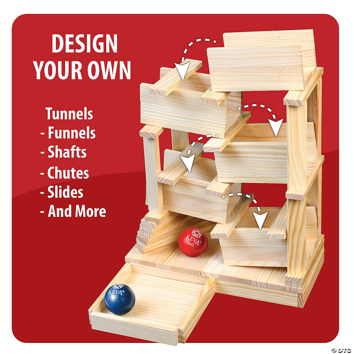 KEVA Maple: 50 Plank Set 2 KEVA Maple: 50 Plank Set - Image 2