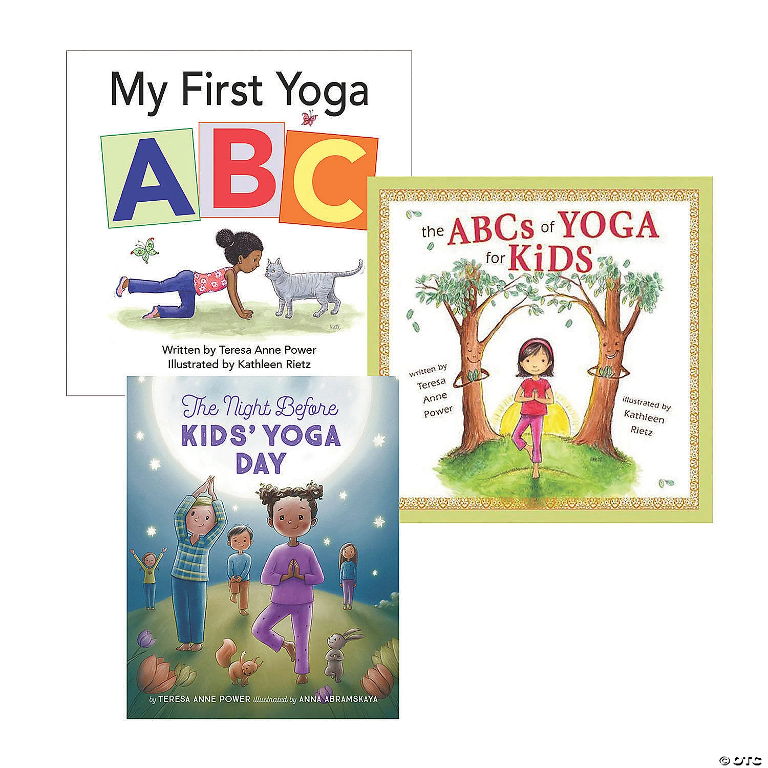 Kid's Yoga Book Set - 3 Books 1 Kid's Yoga Book Set - 3 Books