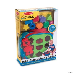 K's Kids®: Take-Along Shape Sorter Baby And Toddler Toy