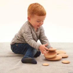 Learning Advantage Natural Buttons - Set Of 7 -Children Toy Store learning advantage natural buttons set of 714103770 a05