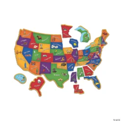 Learning Resources®: Magnetic U.S. Map Jigsaw Puzzle, 44 Pieces