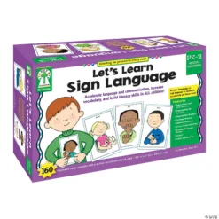 Let's Learn Sign Language - Learning Cards